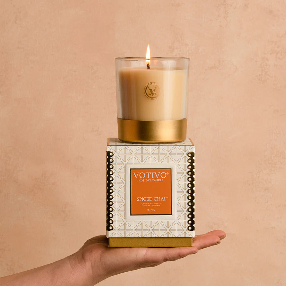 Spiced Chai 10 oz. Holiday Candle