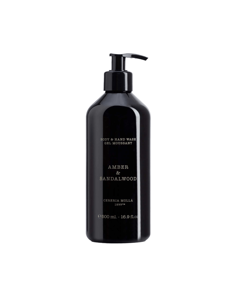 Amber & Sandalwood Hand & Body Wash - Robert's-Cereria Molla 1899-Robert's