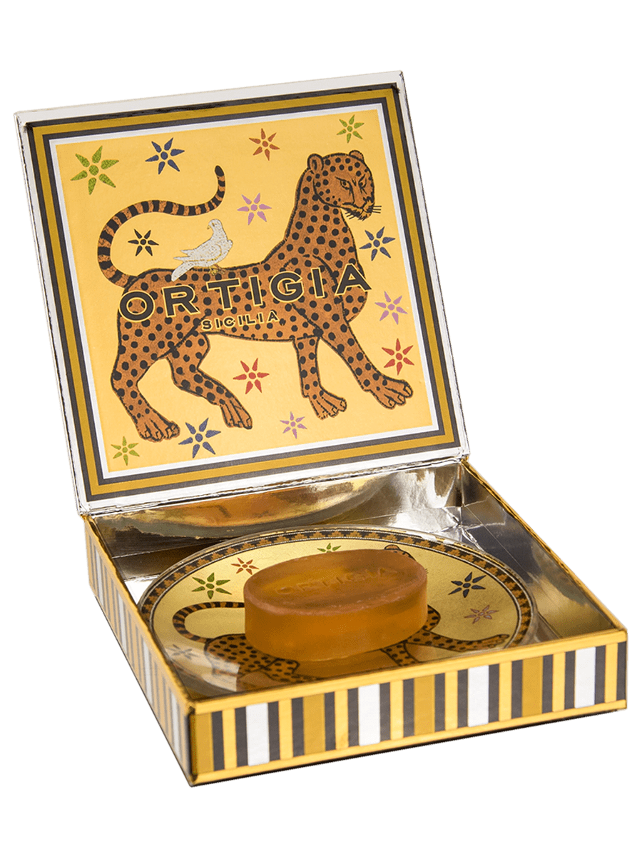 Ambra Glass Plate & Soap - Robert's-Ortigia Sicilia-Robert's