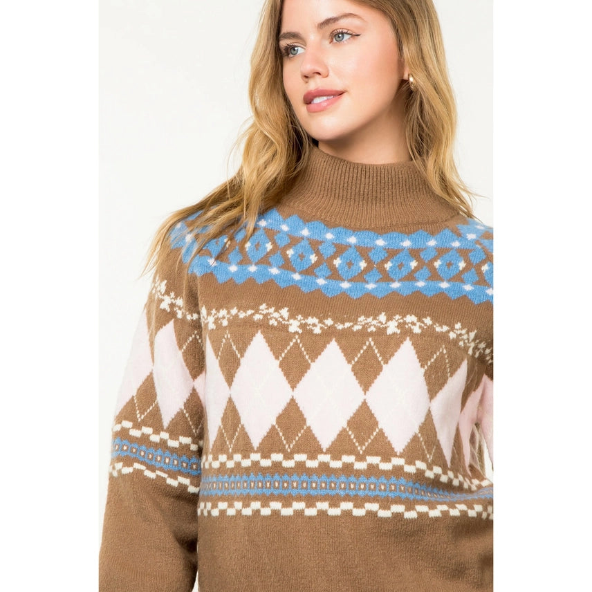 Chalet Argyle Sweater