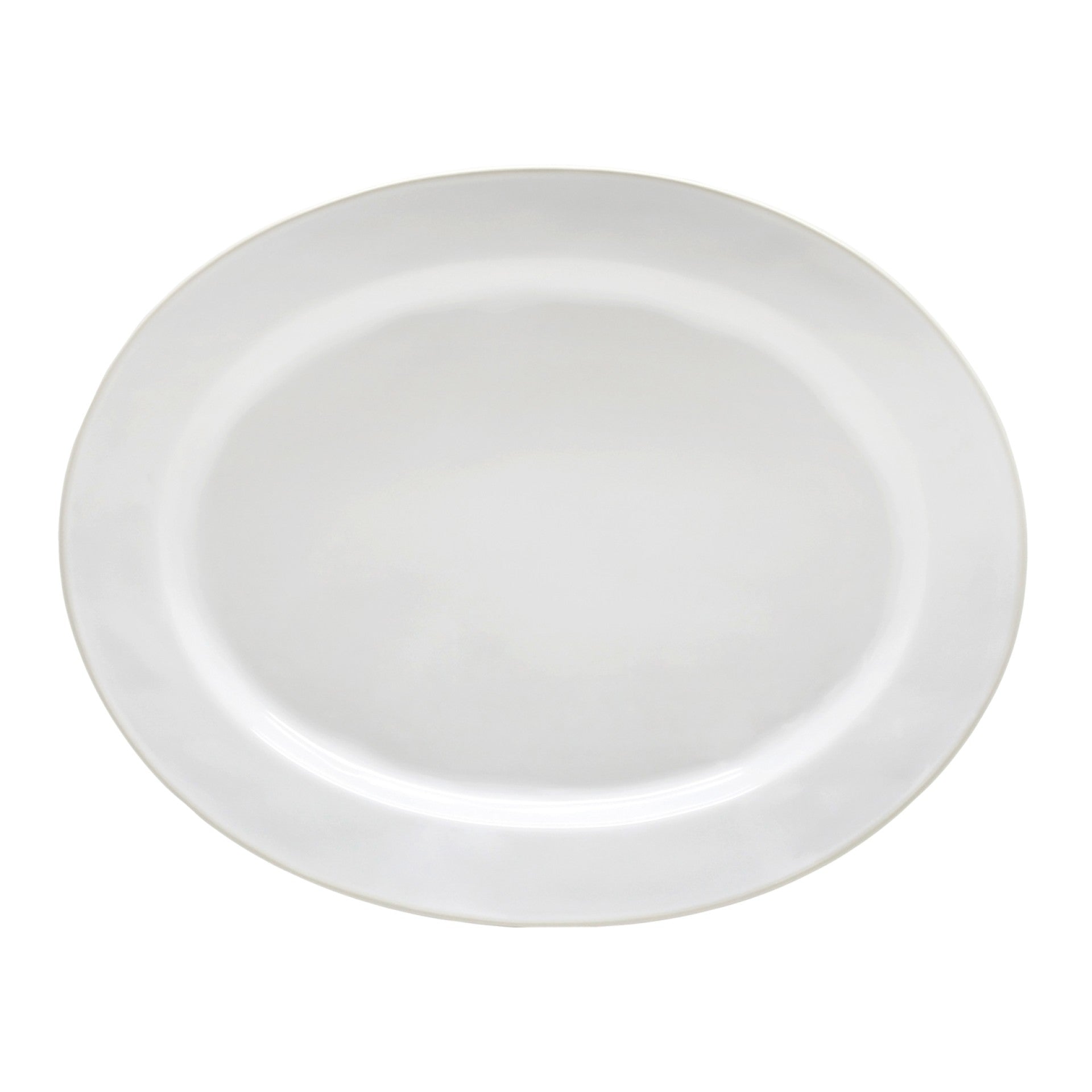 Beja Large Oval Platter - Cream