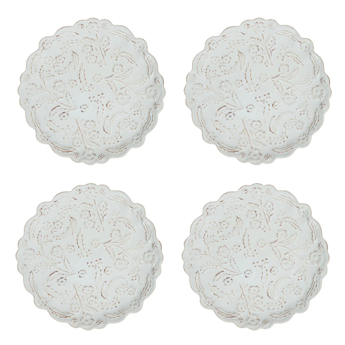 Berry & Thread Thistle Cocktail Plate Set/4