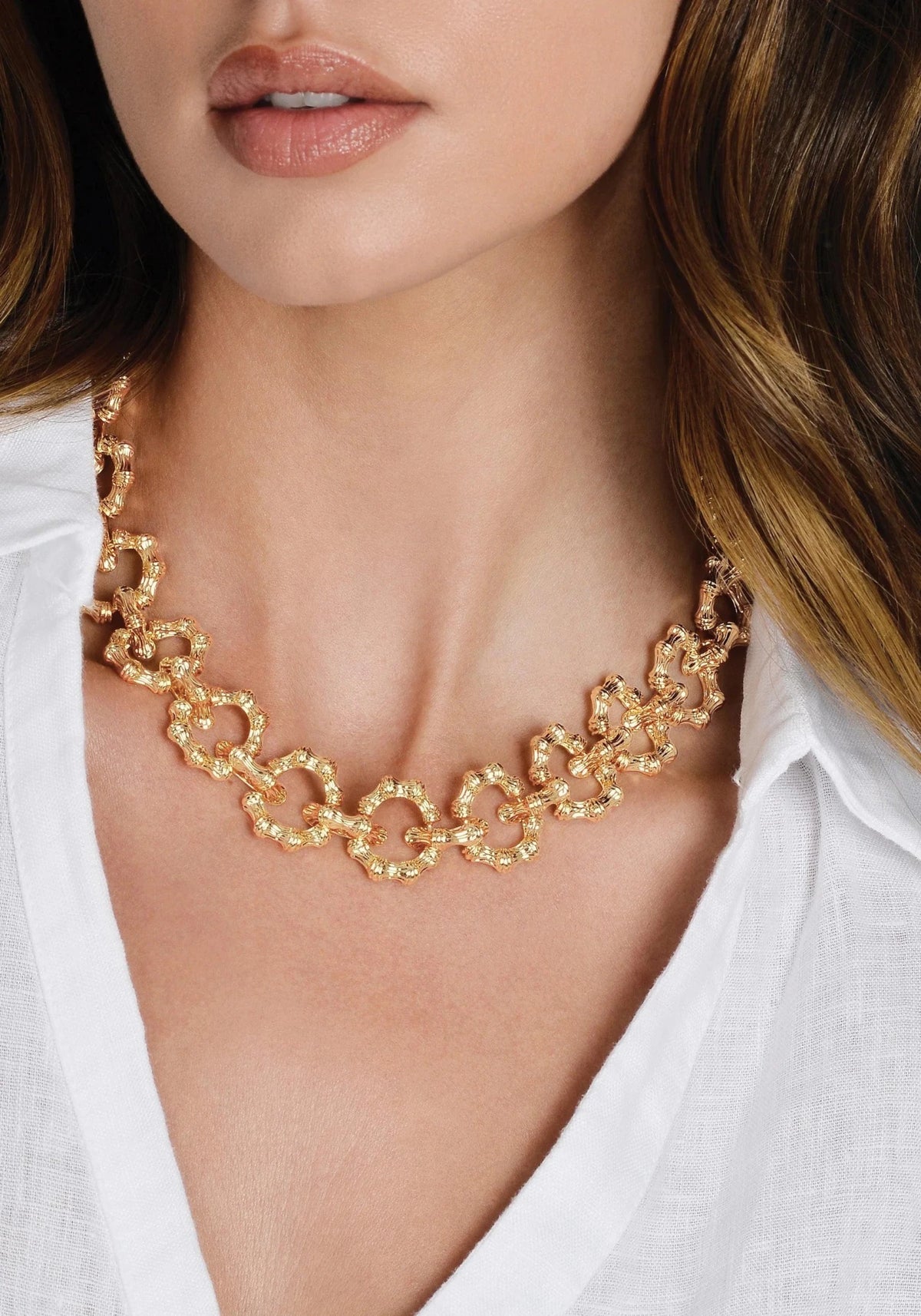 Bamboo Chain Necklace - Robert's-Anabel Aram-Robert's
