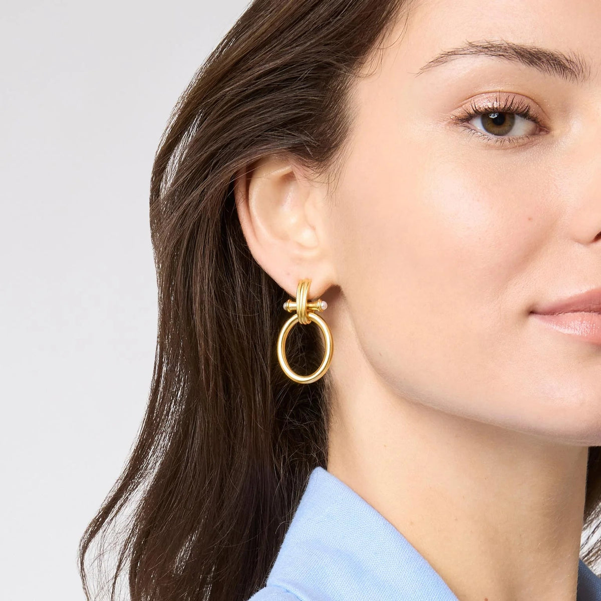 Bamboo Doorknocker Earring - Robert's-Julie Vos-Robert's