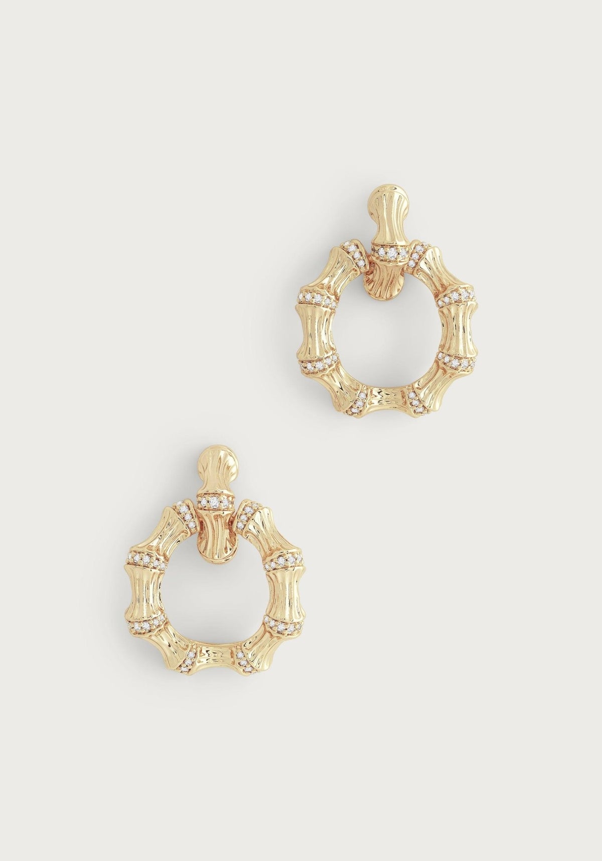 Bamboo Double Hoop Earrings - Robert's-Anabel Aram-Robert's