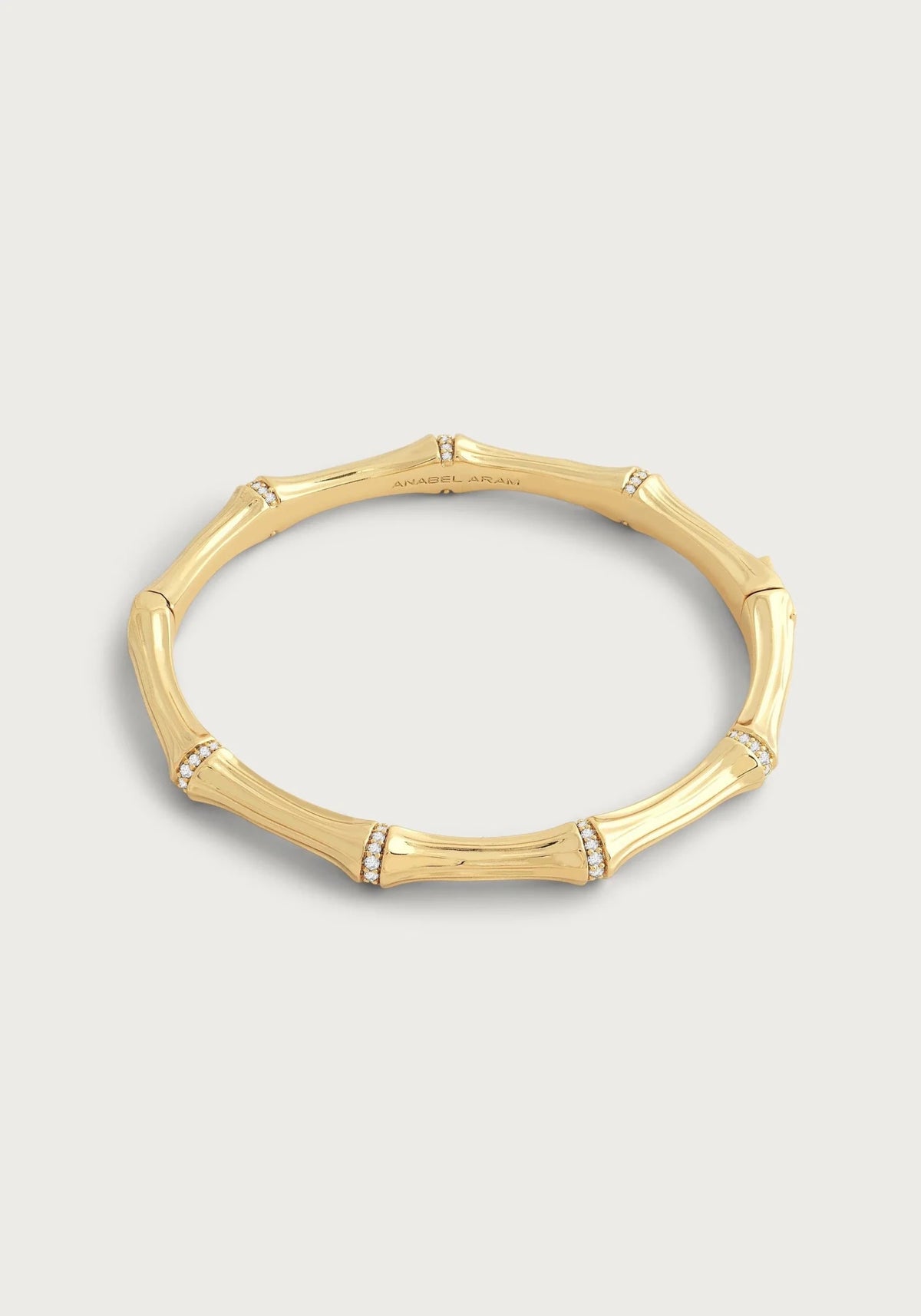 Bamboo Hinged Bangle - Robert's-Anabel Aram-Robert's