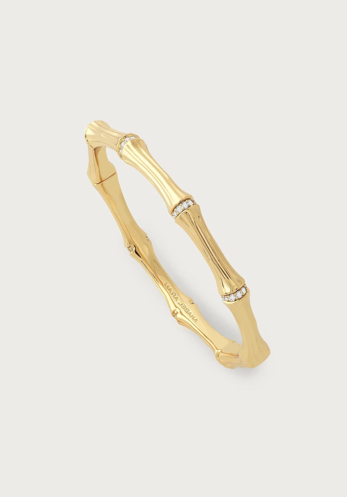 Bamboo Hinged Bangle - Robert's-Anabel Aram-Robert's