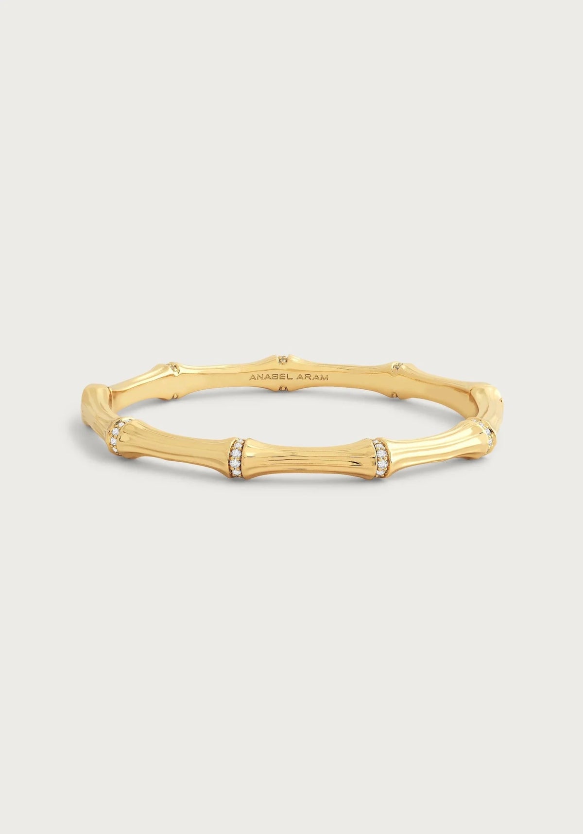 Bamboo Hinged Bangle - Robert's-Anabel Aram-Robert's