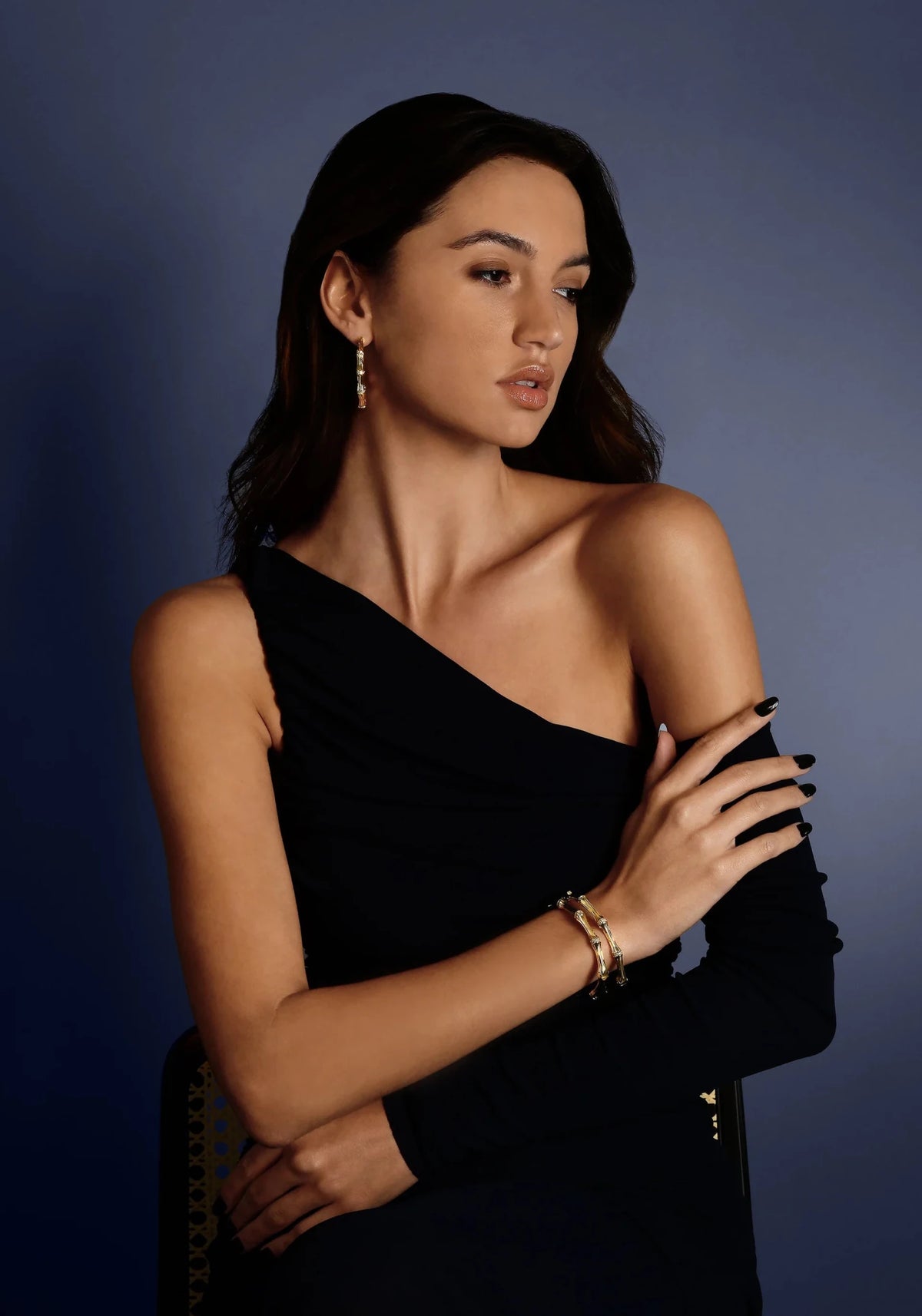 Bamboo Hinged Bangle - Robert's-Anabel Aram-Robert's