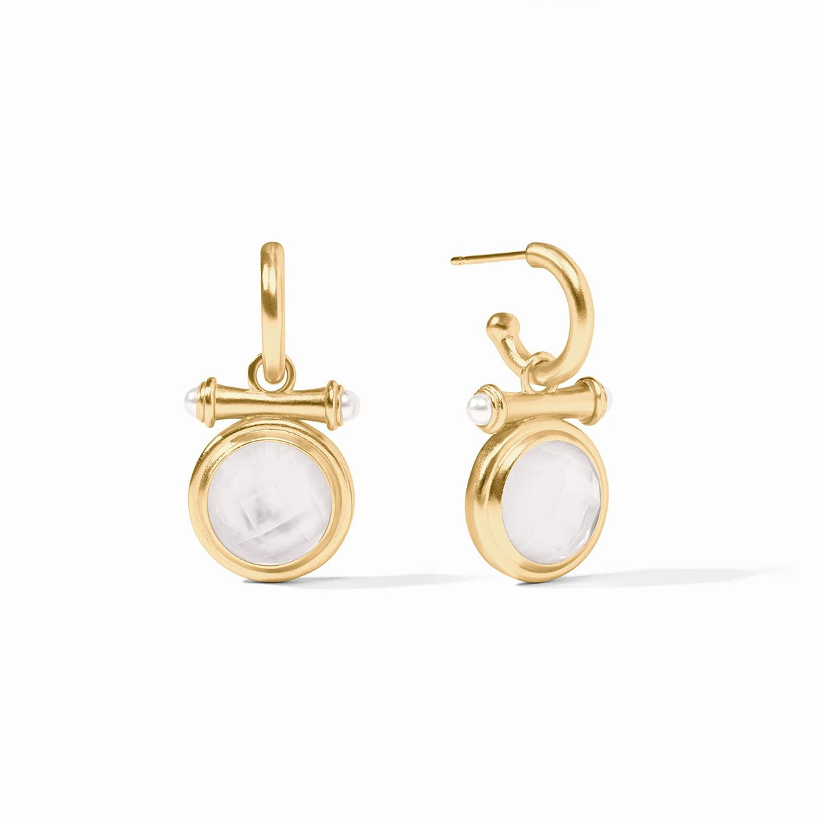 Bamboo Hoop & Charm Earring - Robert's-Julie Vos-Robert's
