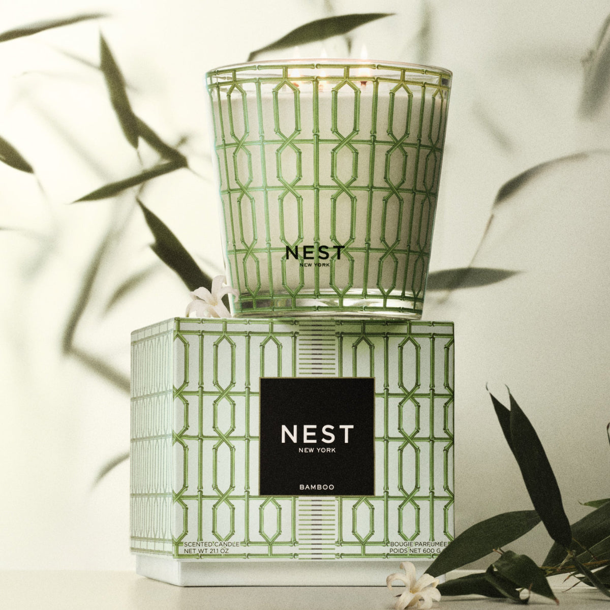 Bamboo Specialty 3-Wick Candle - Robert's-NEST New York-Robert's