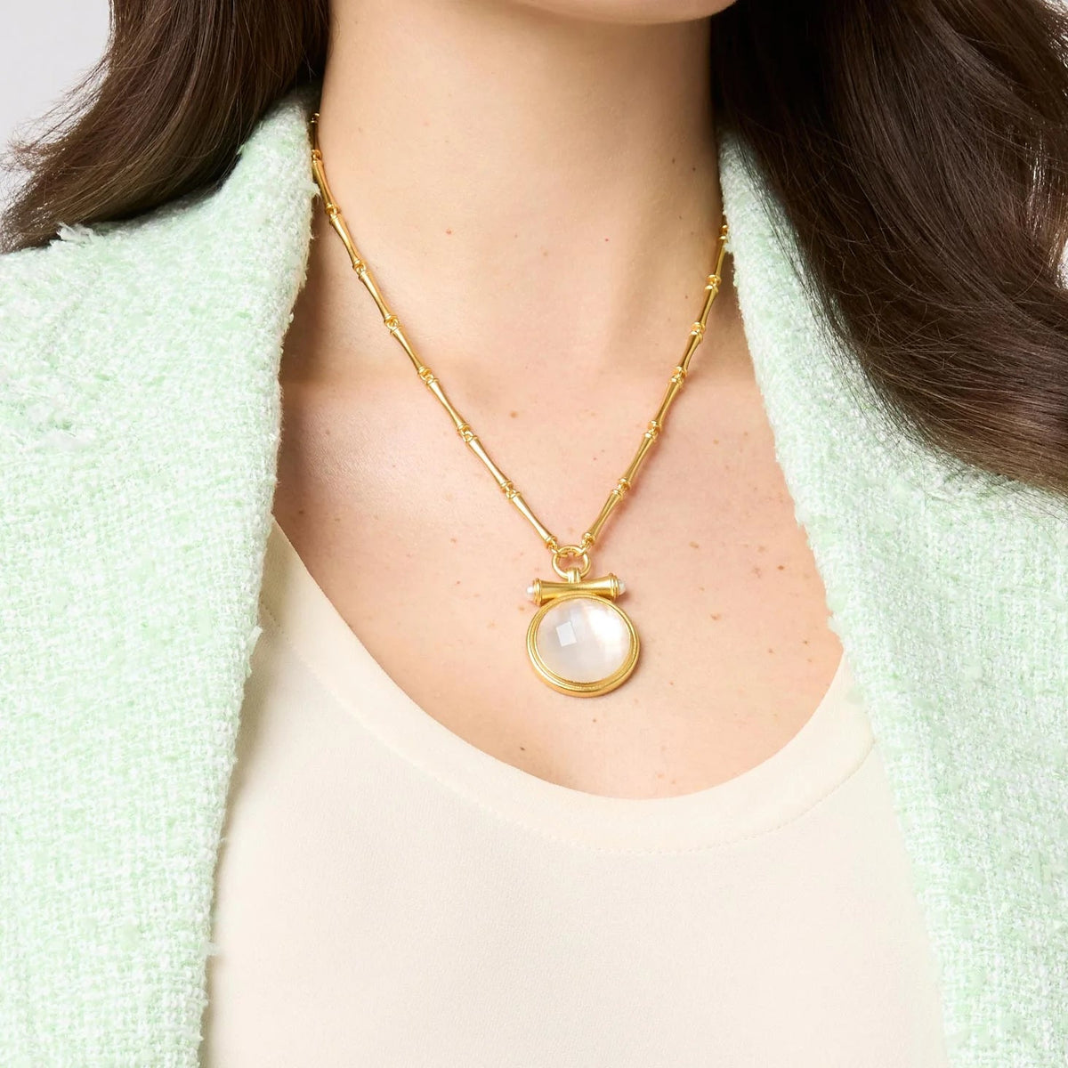 Bamboo Statement Necklace - Robert's-Julie Vos-Robert's