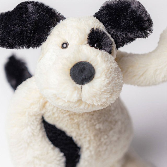 Bashful Black & Cream Puppy - Robert's-JELLYCAT-Robert's