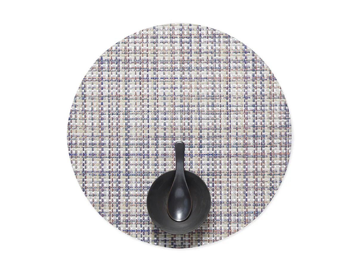 Basketweave Round Placemat - Bon Bon - Robert's-Chilewich-Robert's