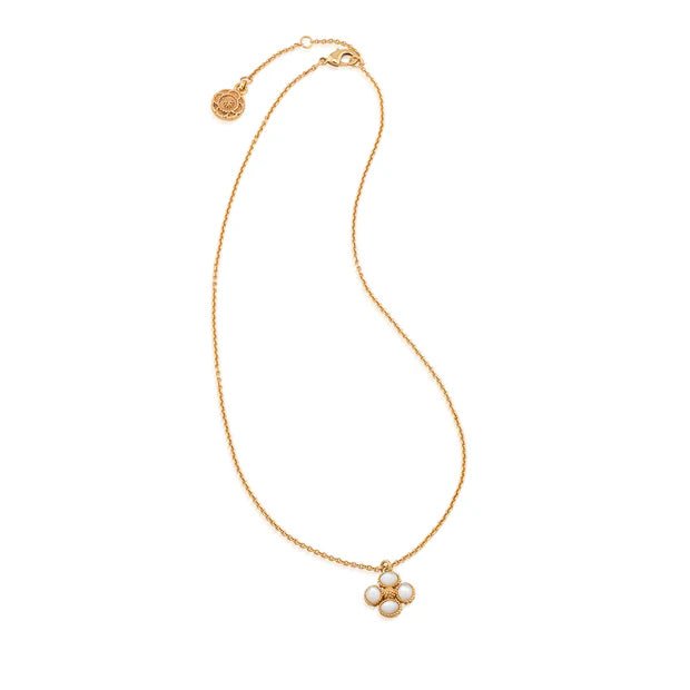 Berry Clover Double Sided Charm Necklace, 16"+2" - MOP - Robert's-Capucine De Wulf-Robert's