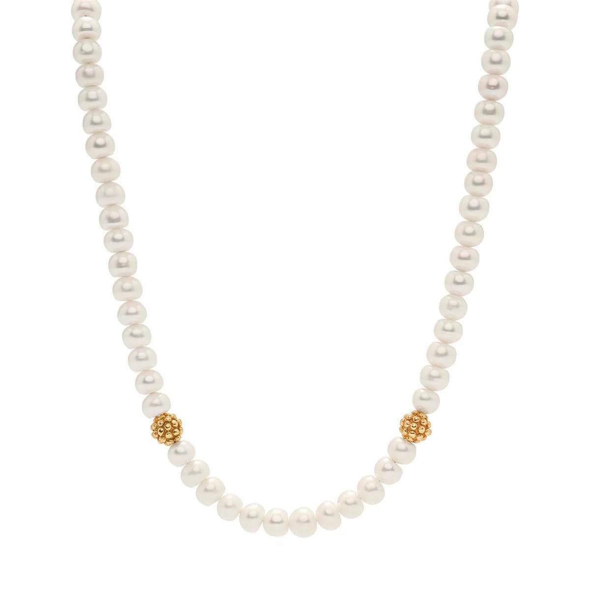 Berry Single Strand Necklace, 16"+2'' - Pearl - Robert's-Capucine De Wulf-Robert's