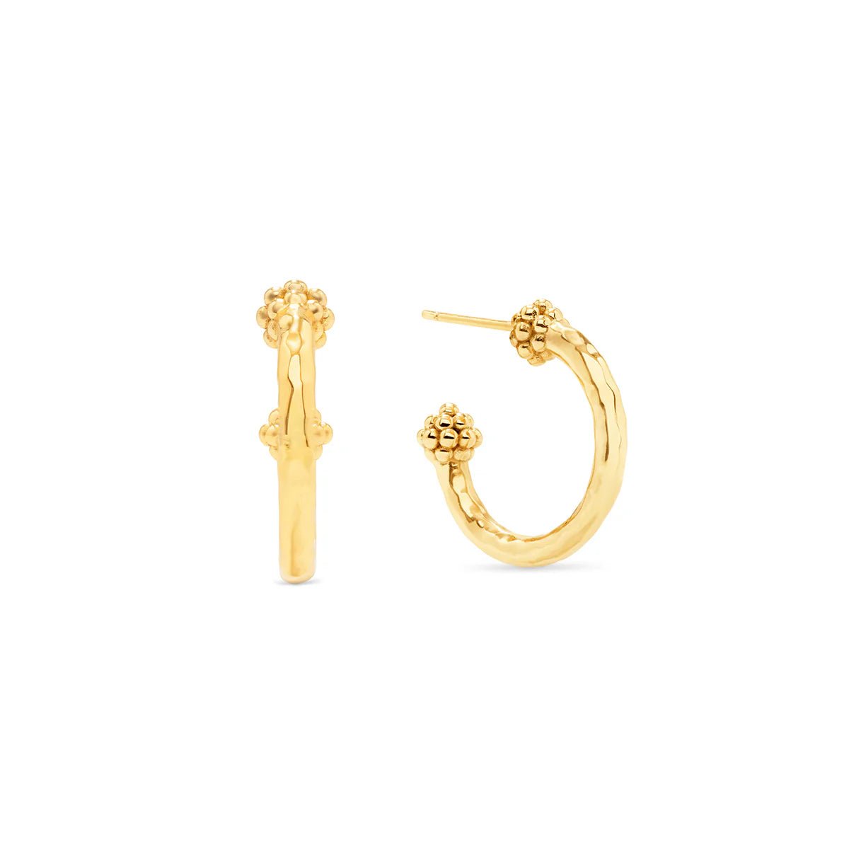 Berry Slice Hoop Earrings - Gold - Robert's-Capucine De Wulf-Robert's