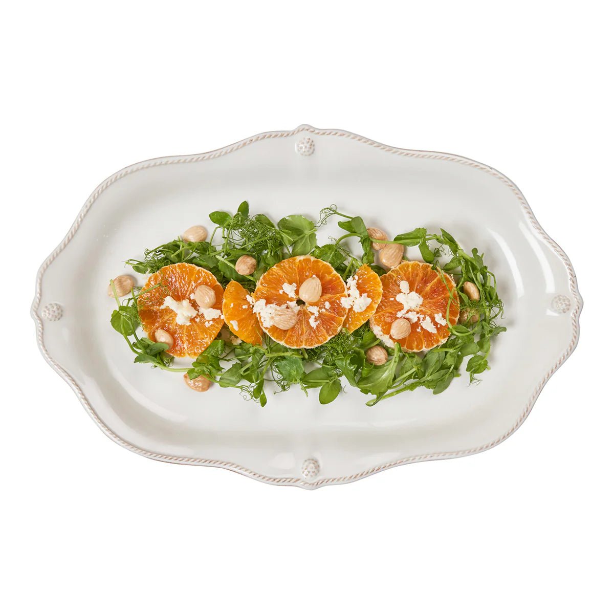 Berry & Thread 16" Platter - Whitewash - Robert's-Juliska-Robert's