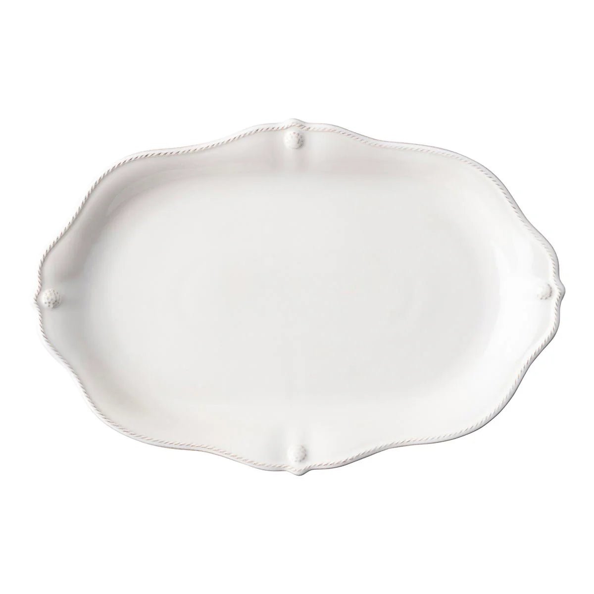 Berry & Thread 16" Platter - Whitewash - Robert's-Juliska-Robert's