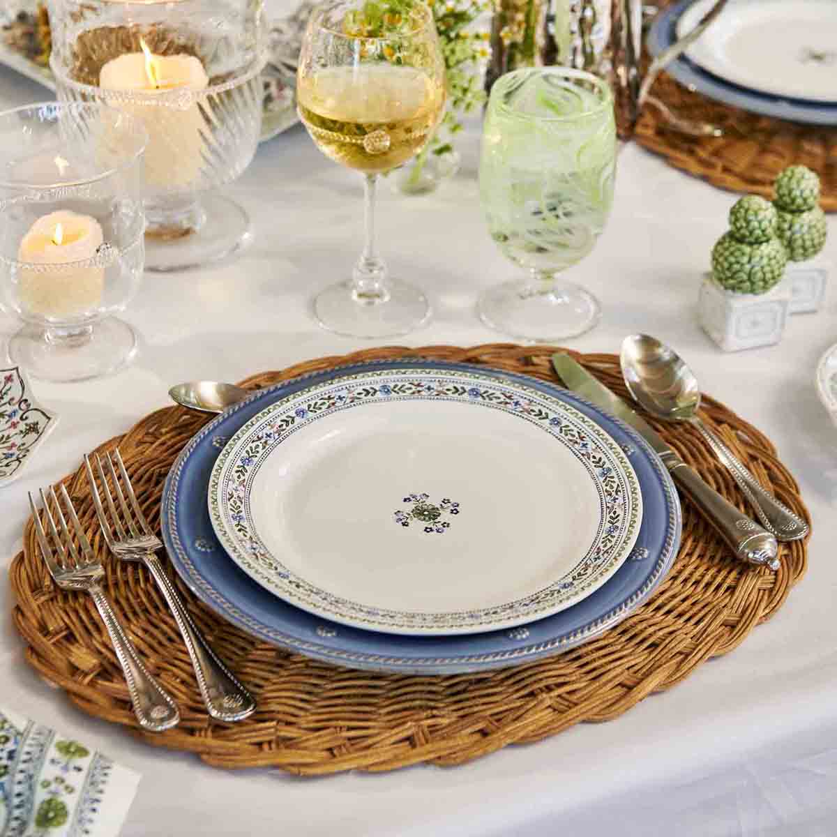 Berry & Thread 5pc Place Setting - Bright Satin - Robert's-Juliska-Robert's
