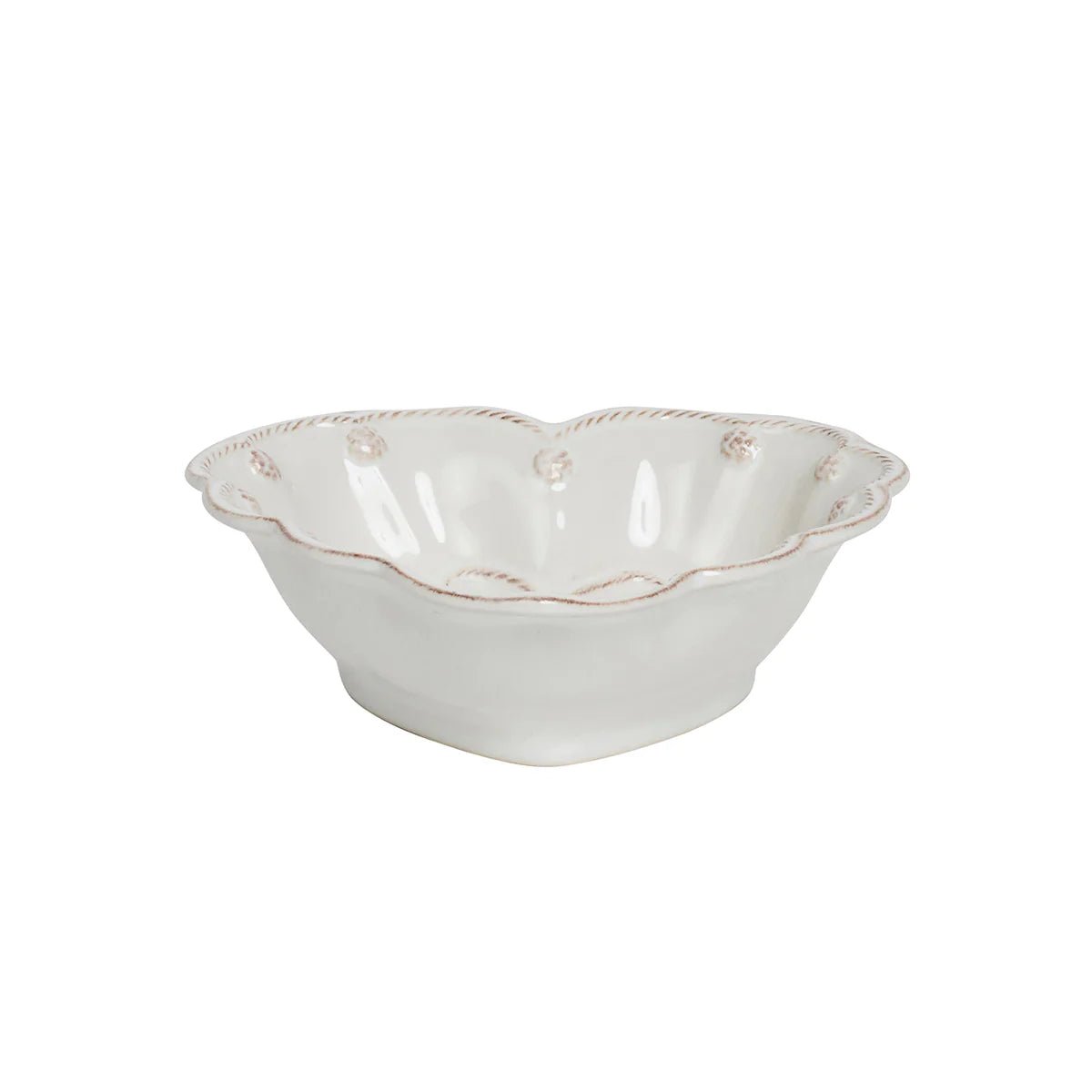 Berry & Thread 6.5" Heart Bowl - Whitewash - Robert's-Juliska-Robert's