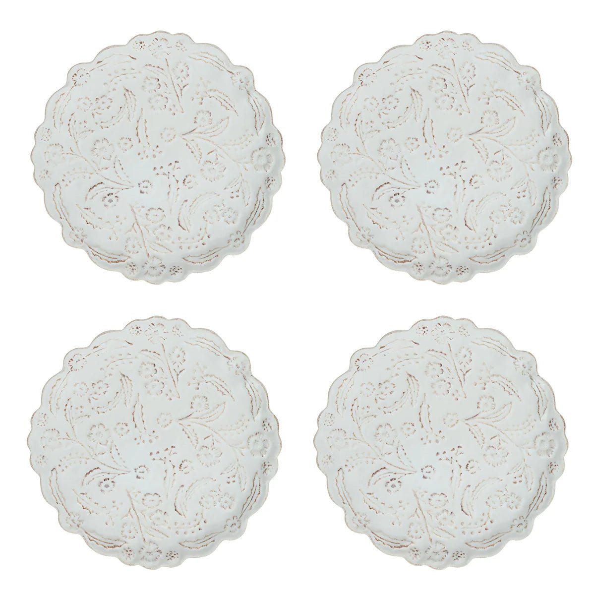 Berry & Thread Thistle Cocktail Plate Set/4 - Robert's-Juliska-Robert's