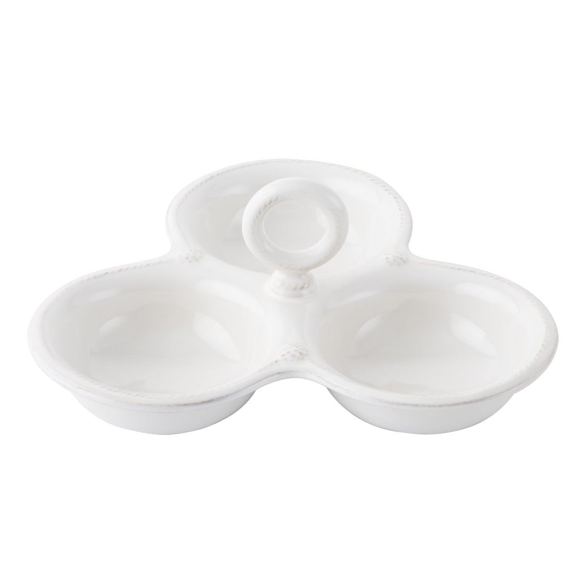 Berry & Thread Triple Bowl Server - Whitewash - Robert's-Juliska-Robert's