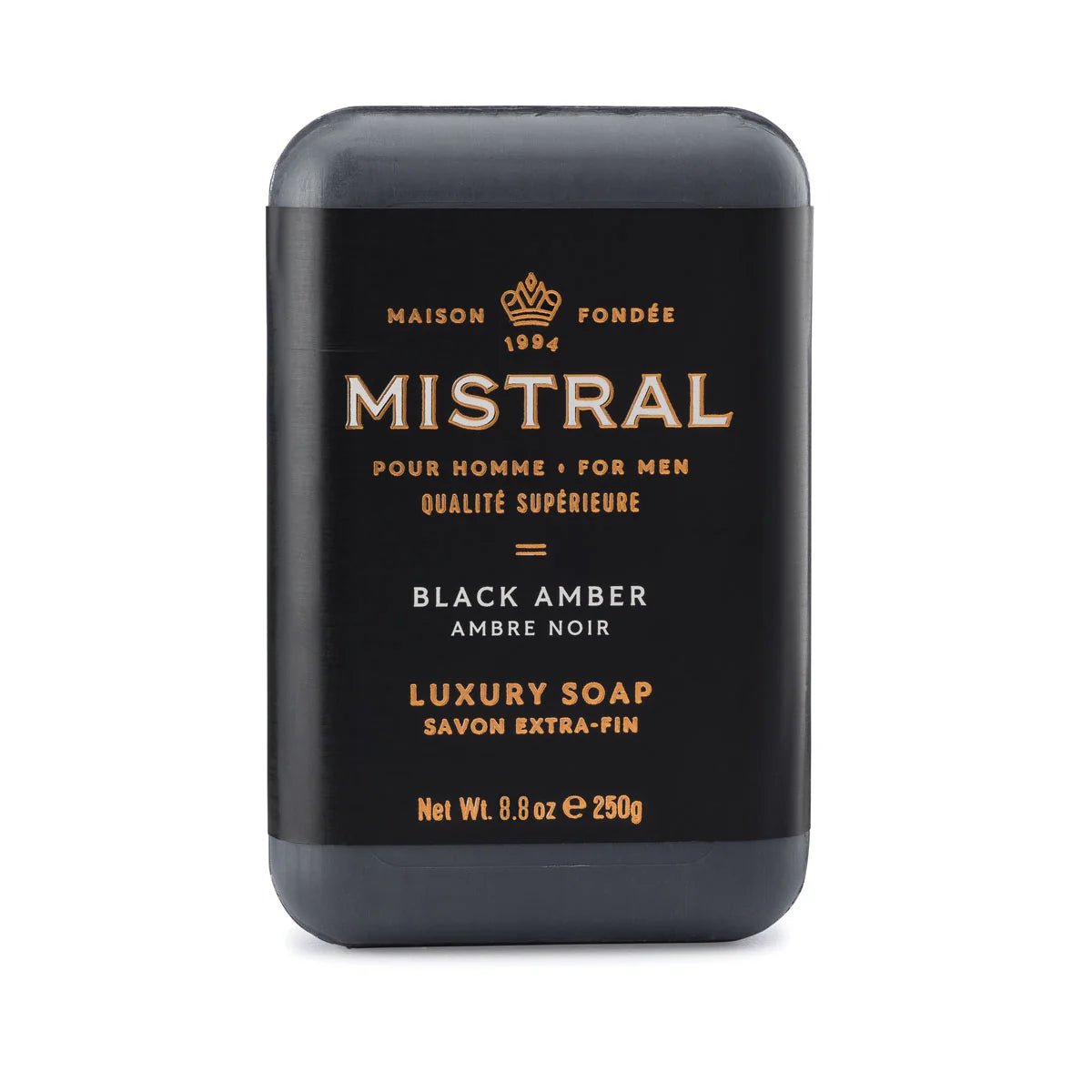 Black Amber Bar Soap - Robert's-MISTRAL-Robert's