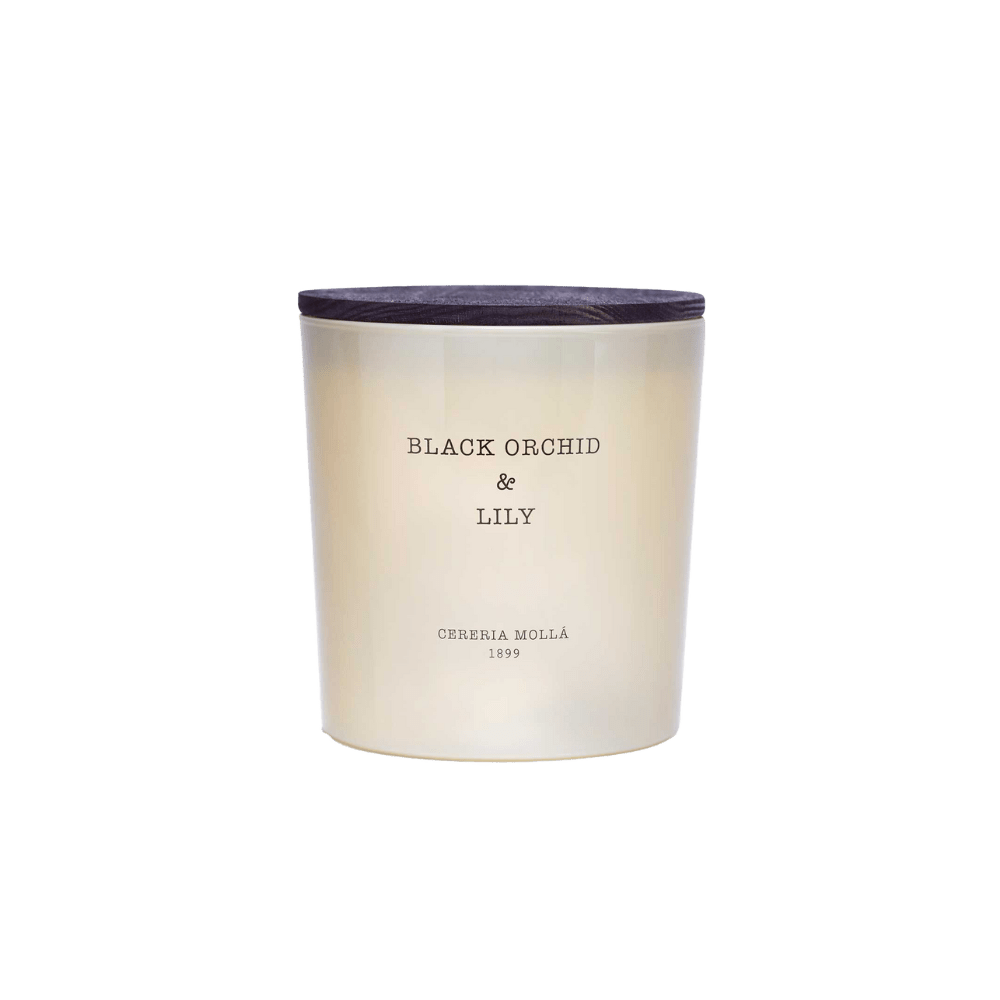 Black Orchid Ivory 3 Wick Candle - Robert's-Cereria Molla 1899-Robert's