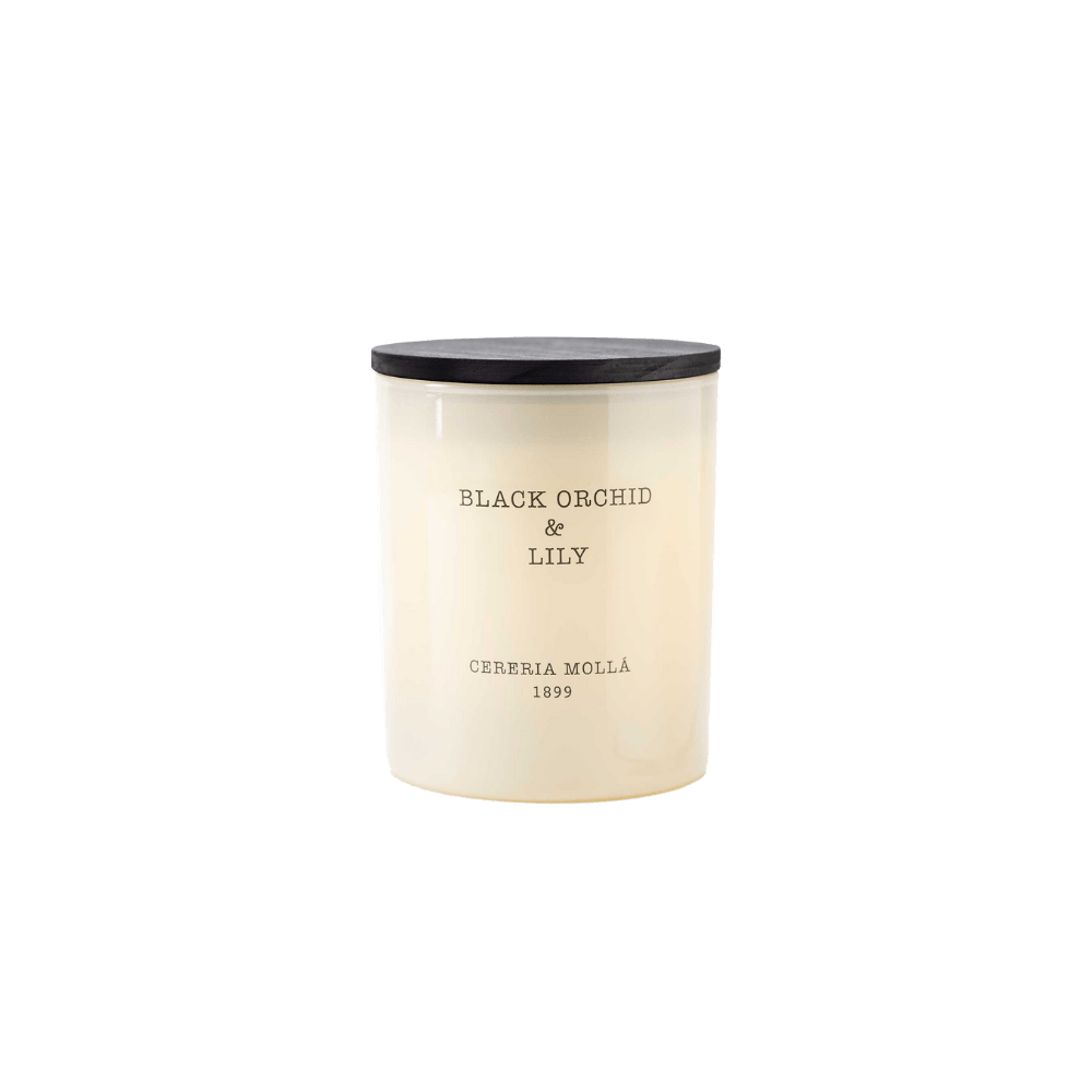 Black Orchid Ivory Candle 8oz - Robert's-Cereria Molla 1899-Robert's