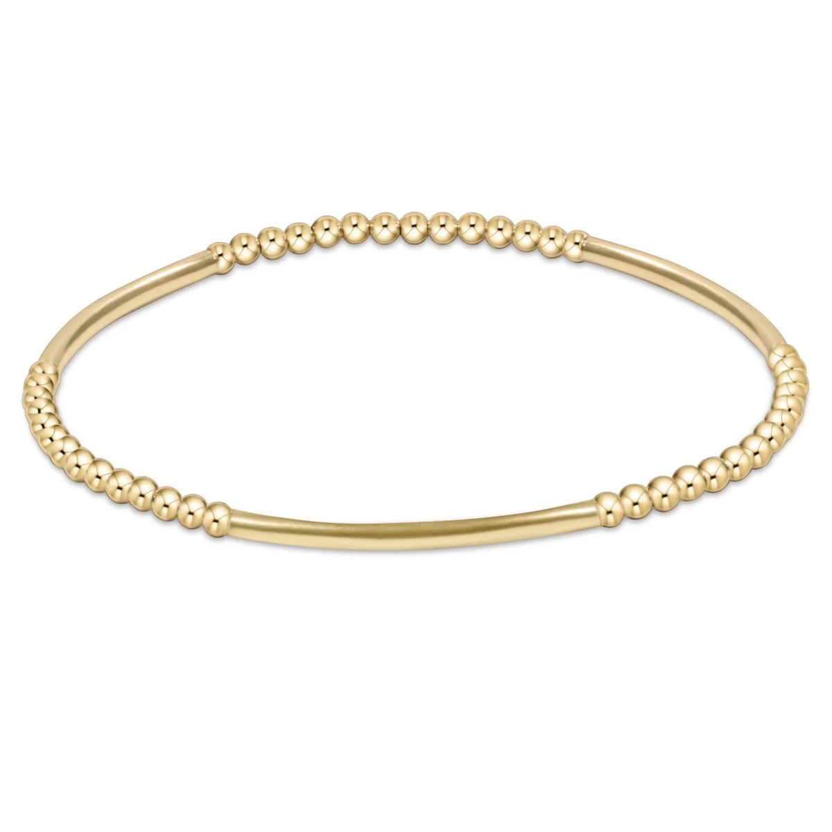 bliss bar pattern gold 2.5mm bracelet - Robert's-enewton-Robert's