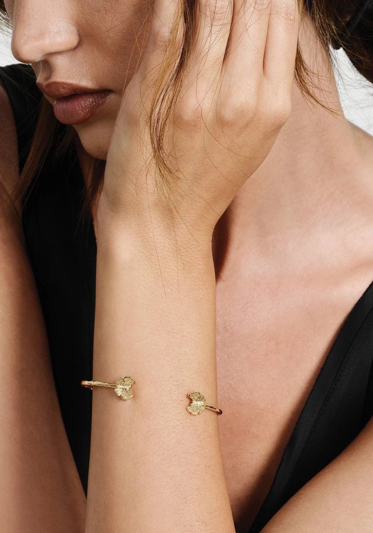 Butterfly Gold Bangle - Robert's-Anabel Aram-Robert's