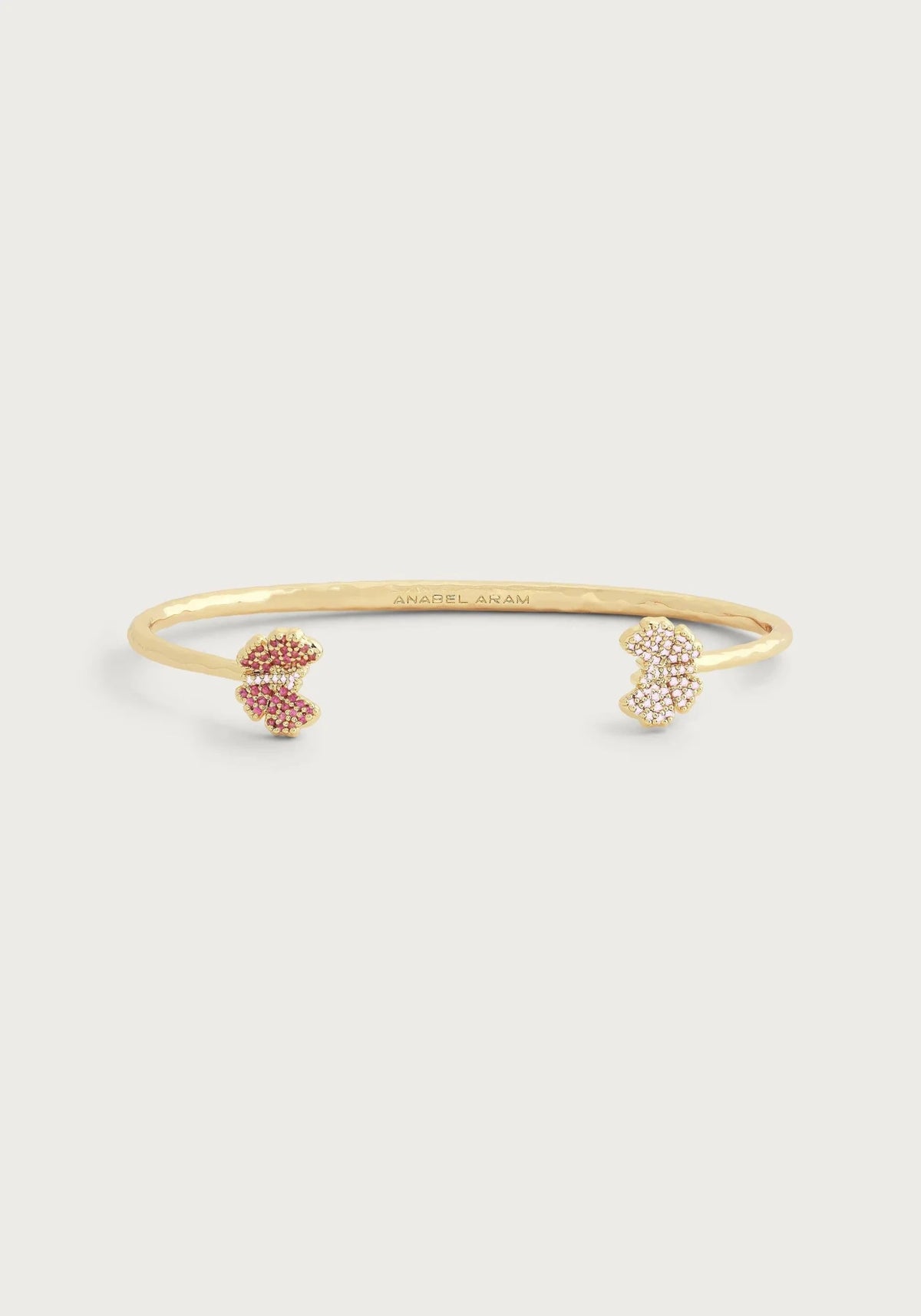 Butterfly Pink Pavé Bangle - Robert's-Anabel Aram-Robert's