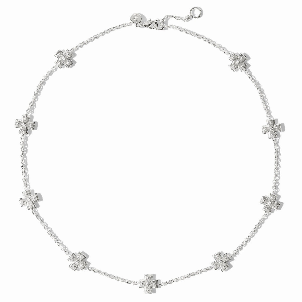 Canterbury Delicate Station Necklace Silver - Robert's-Julie Vos-Robert's