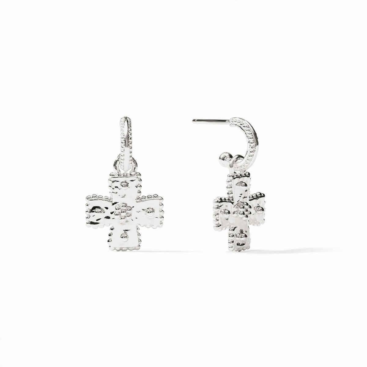 Canterbury Hoop & Charm Earring Silver - Robert's-Julie Vos-Robert's