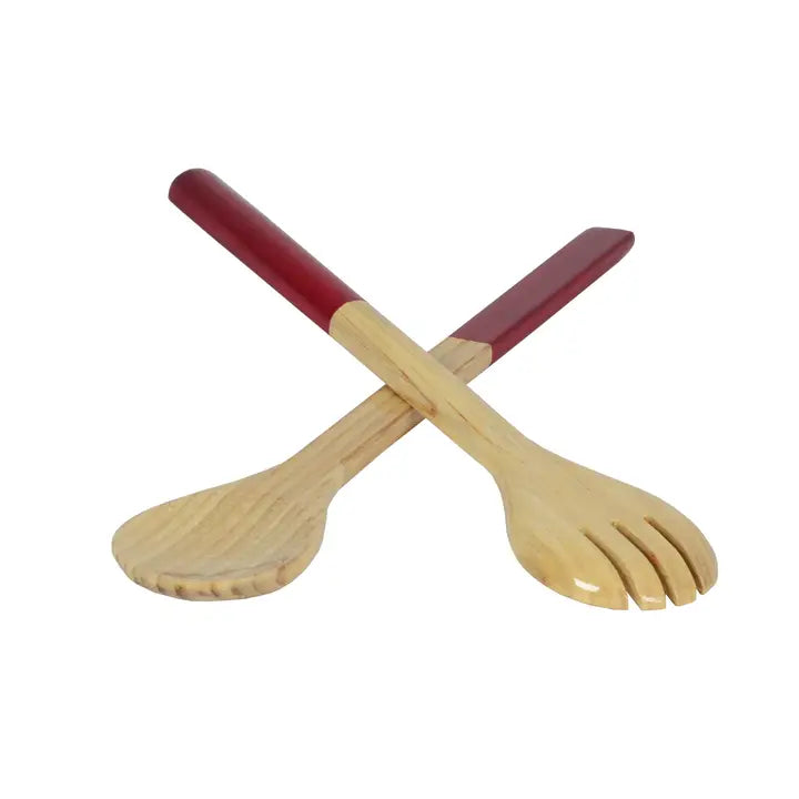 Large Bamboo Server Set