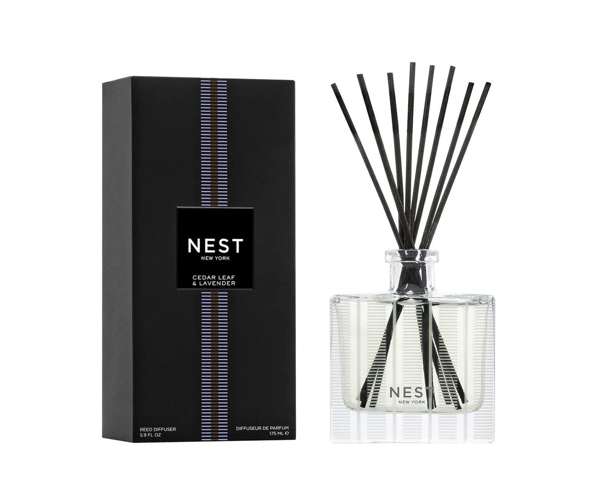Cedar Leaf & Lavender Reed Diffuser - Robert's-NEST New York-Robert's