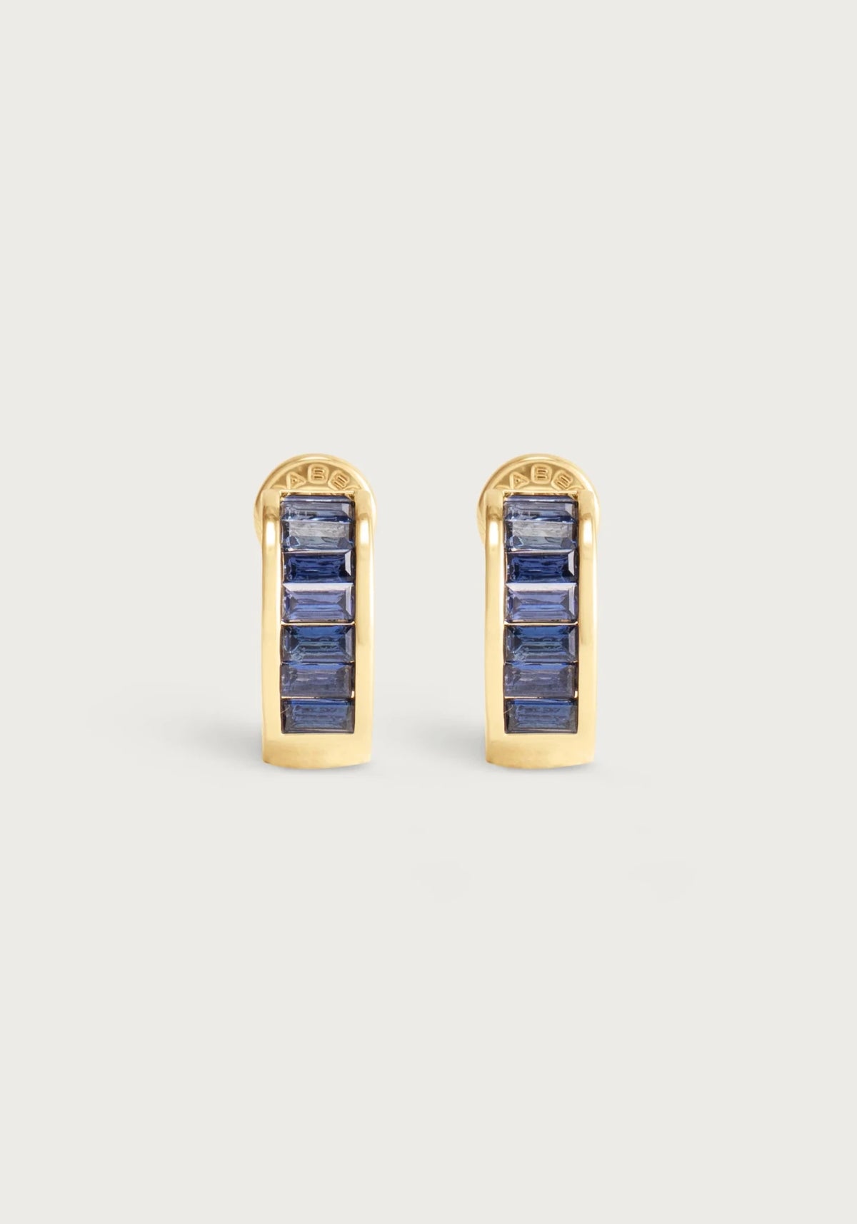 Anabel Aram-Celeste Huggie Hoops, Blue - Robert's