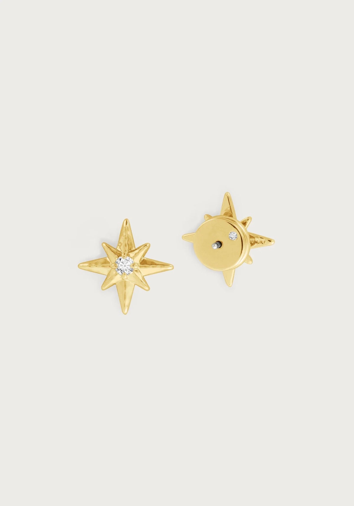 Anabel Aram-Celeste Stud Earrings, White - Robert's