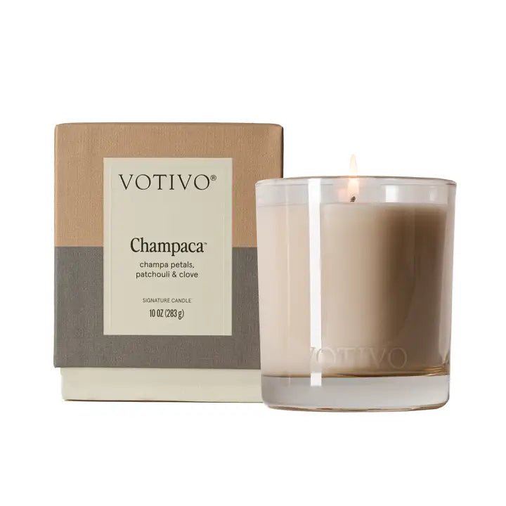 Champaca 10 oz. Signature Candle - Robert's-VOTIVO-Robert's