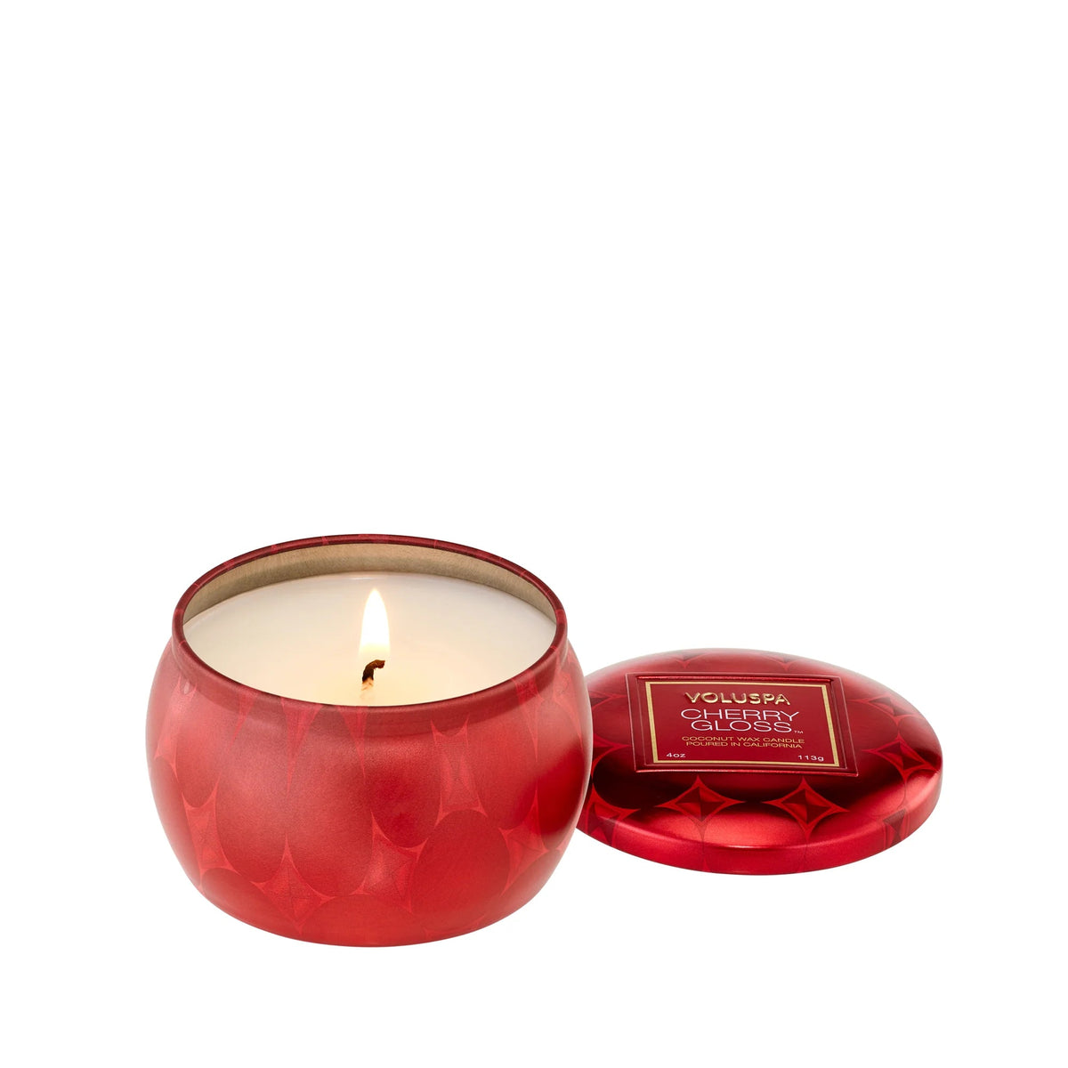 Cherry Gloss Mini Tin Candle - Robert's-VOLUSPA-Robert's