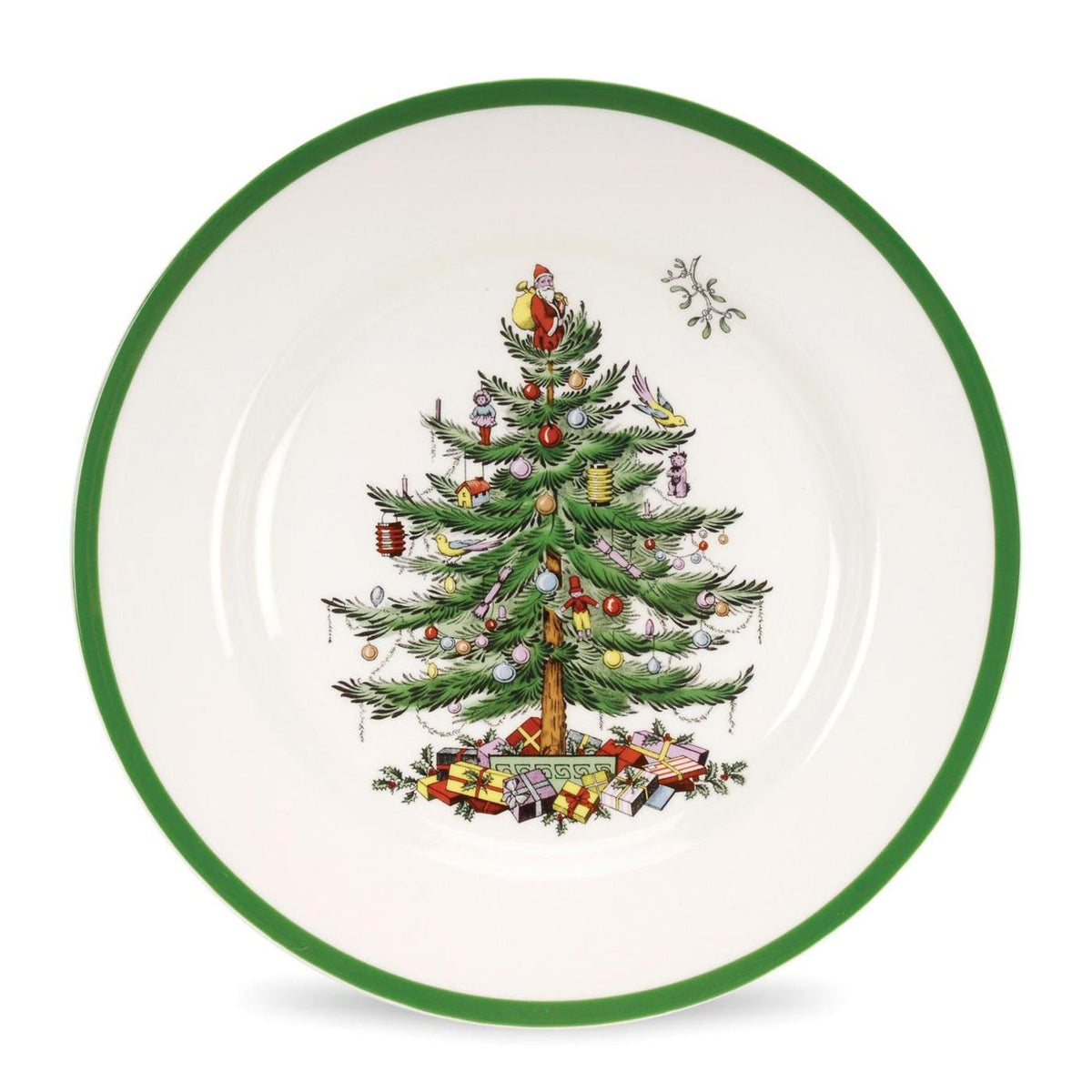 Christmas Tree Set of 4 Dinner Plates - Robert's-SPODE | PORTMERION-Robert's