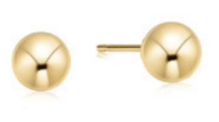 Classic Ball Stud - Gold - Robert's-enewton-Robert's