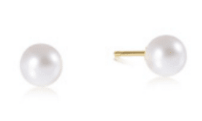 Classic Ball Stud - Pearl - Robert's-enewton-Robert's