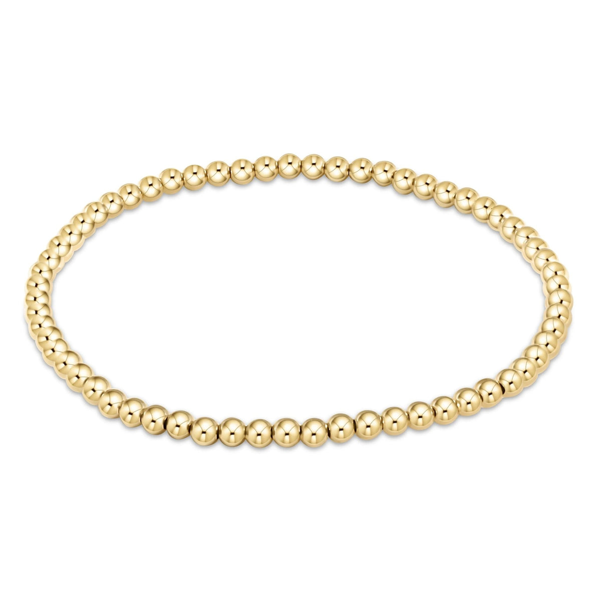 Classic Gold 3mm Bracelet - Robert's-enewton-Robert's