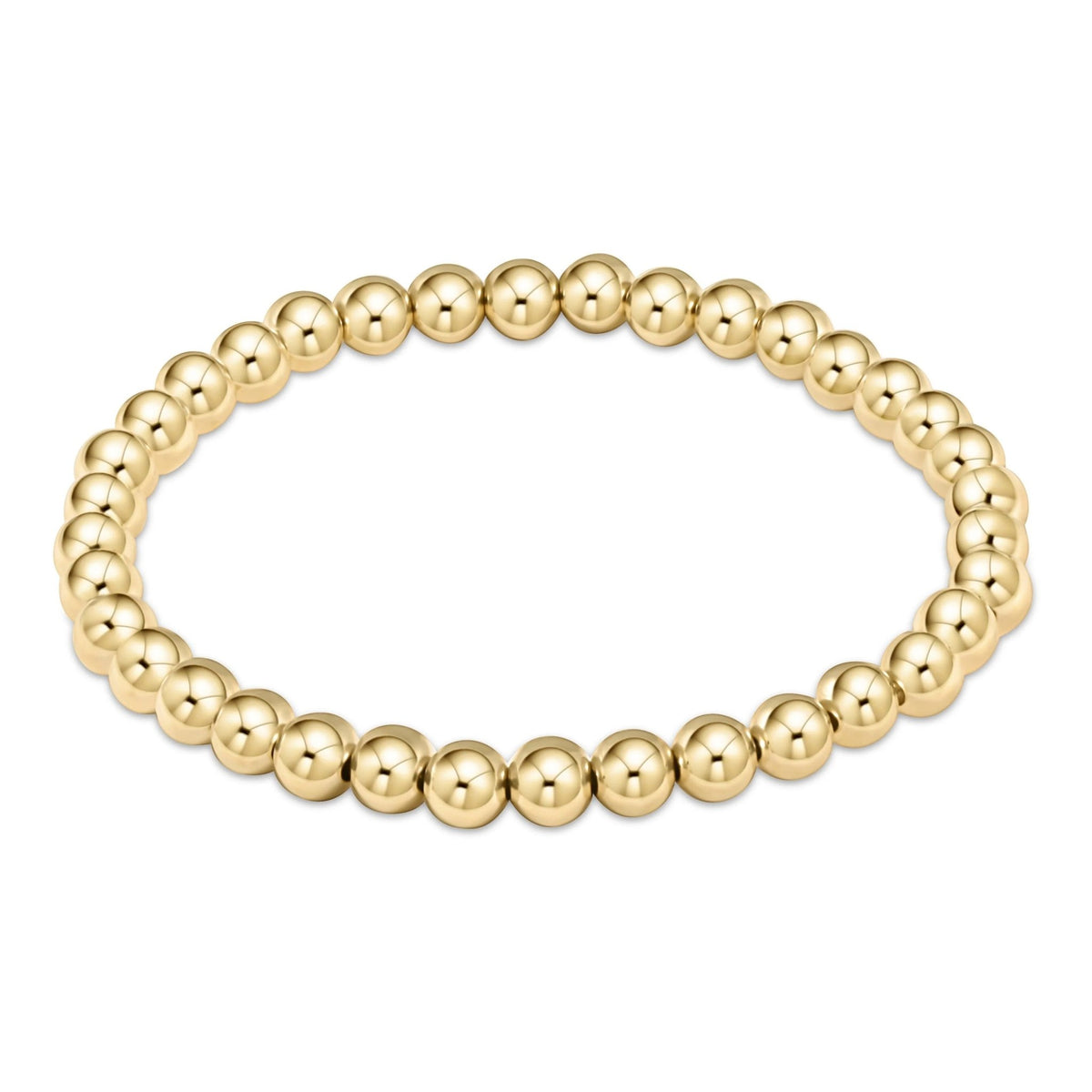 Classic Gold 5mm Beaded Bracelet - Robert's-enewton-Robert's