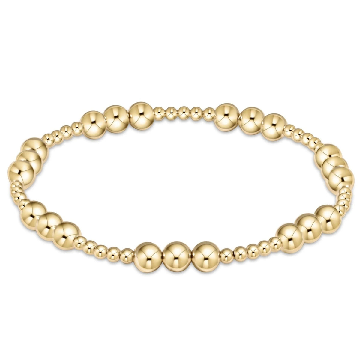Classic Gold Joy 5mm Beaded Bracelet - Robert's-enewton-Robert's