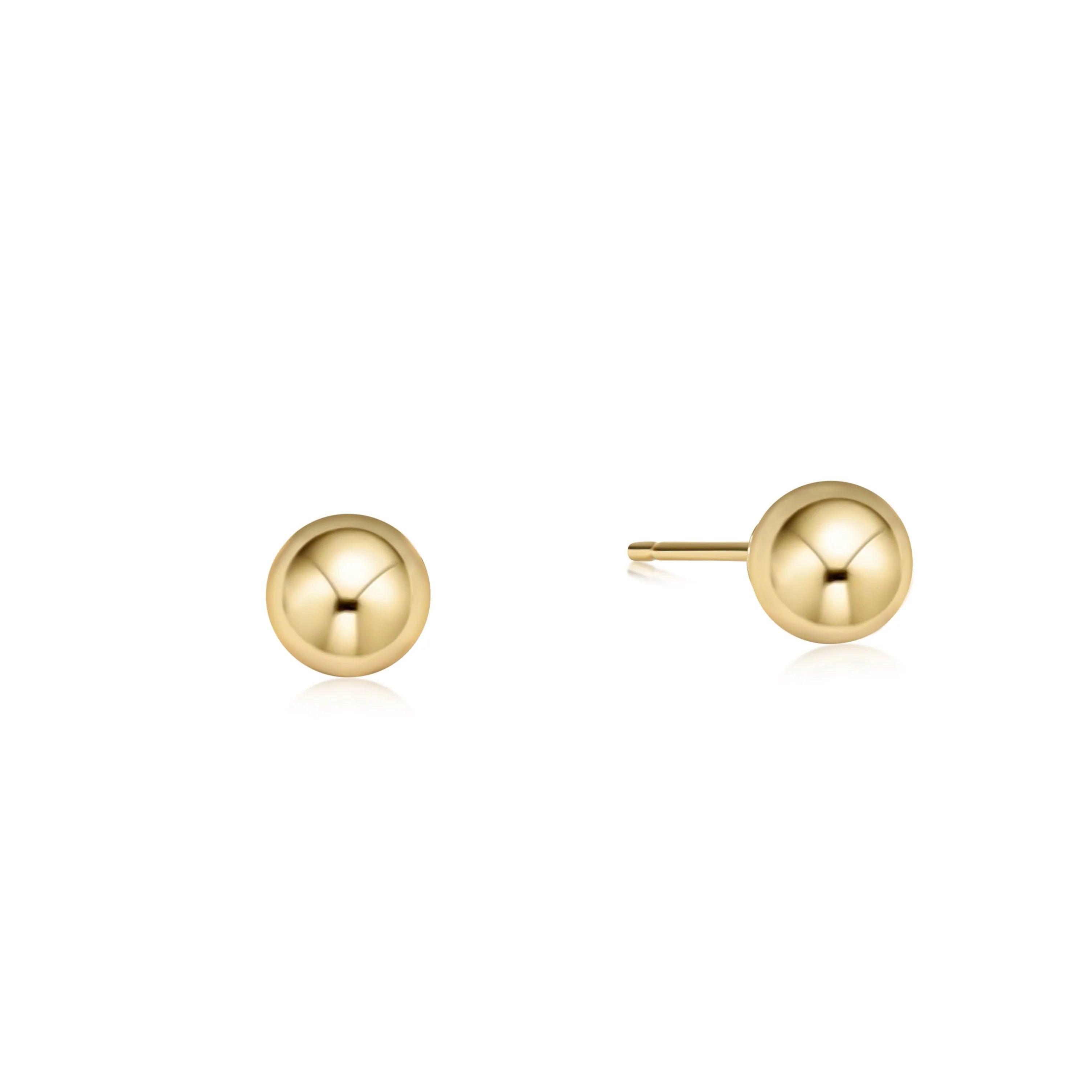 Classic Ball Stud - Gold