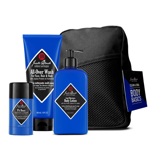 Clean & Cool Body Basics Set - Robert's-JACK BLACK-Robert's