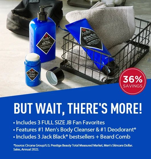 Clean & Cool Body Basics Set - Robert's-JACK BLACK-Robert's